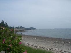 Beach at Roque Bluffs State Park, Maine