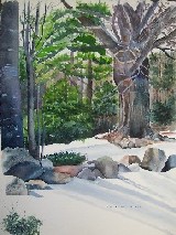 Painting by Ruth Friberg